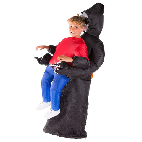 Kids Inflatable Lift You Up Grim Reaper Costume