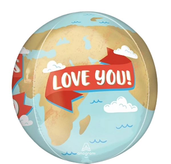 16 inch World's Best Day Orbz Balloon