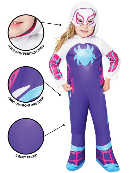 Child's Ghost Spider Costume