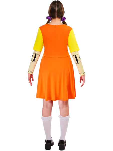 Official Squid Games Girl Doll Costume