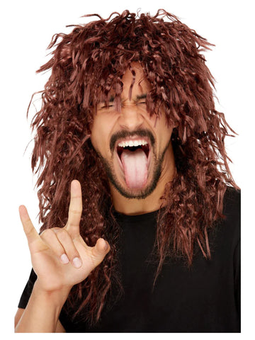 Brown Hard Rocker Wig