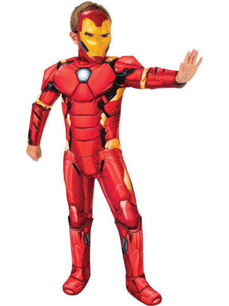 Child's Deluxe Iron Man Costume