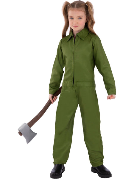 Child's Unisex Green Boiler Suit