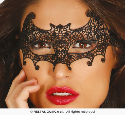 Embroidered Bat Eye Mask