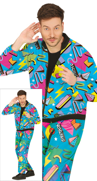 Blue 80s Tracksuit
