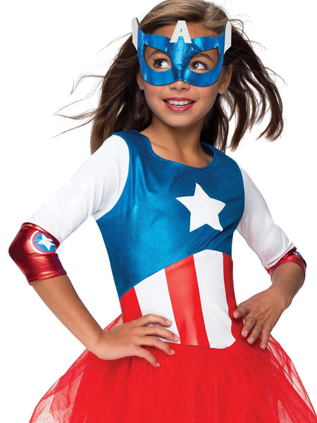 Metallic Captain America Costume