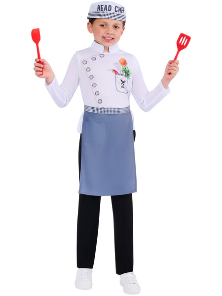 Child's Head Chef Costume