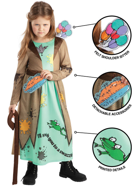 Child's Roald Dahl Mrs Twit Costume