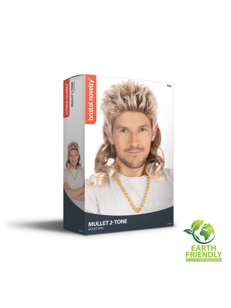 Blonde Mullet Wig