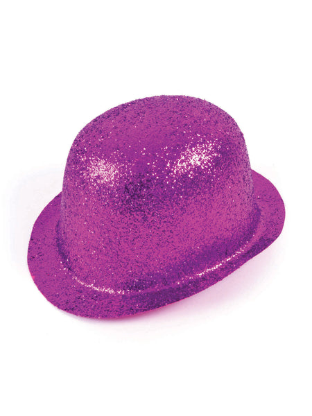 Glitter Bowler Hats - 5 Colours