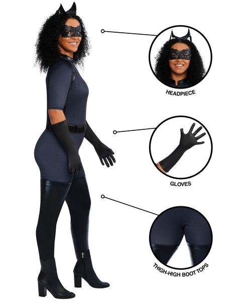 Deluxe Catwoman Costume Secret Wishes