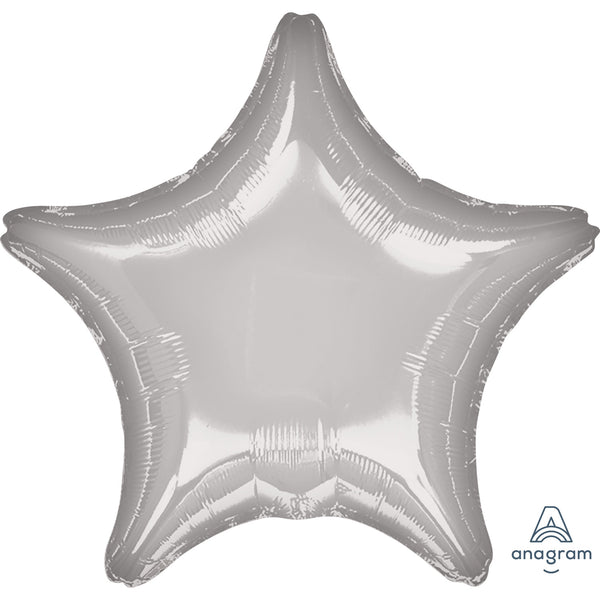 18 Inch Silver Star Foil Balloon