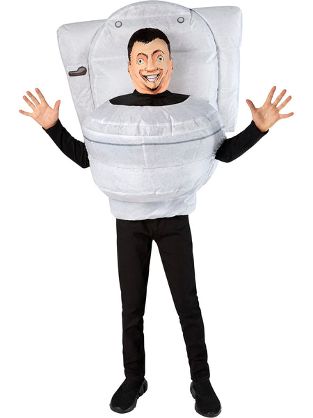 Skibidi Inflatable Toilet Costume
