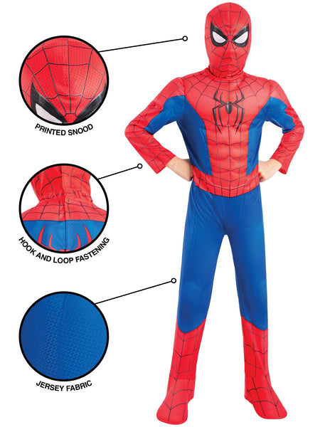 Child's Deluxe Spider-Man Brand New Day Costume