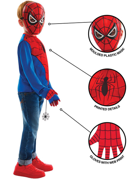 Child's Spider-Man Dress Up Gift Set