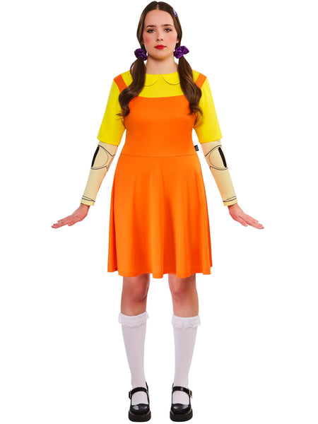 Official Squid Games Girl Doll Costume