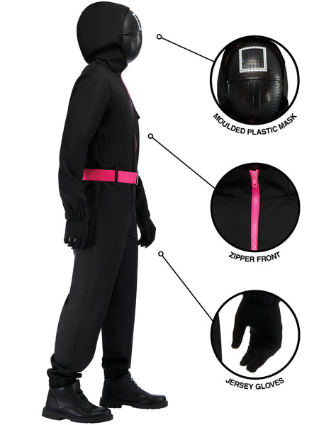 Squid Games Deluxe Supervisor Costume
