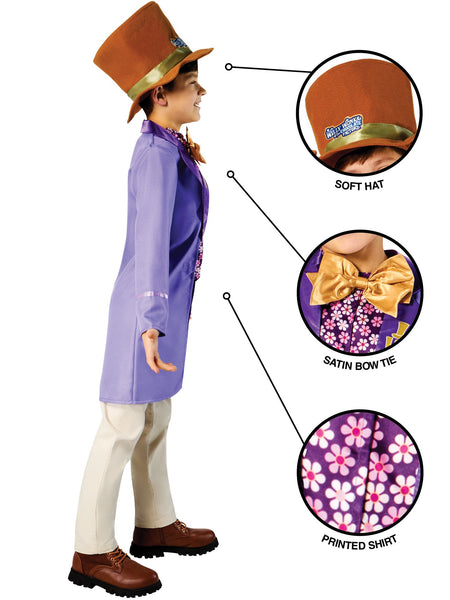 Child's Willy Wonka & the Chocolate Factory Costume