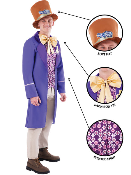 Adult Willy Wonka & the Chocolate Factory Costume