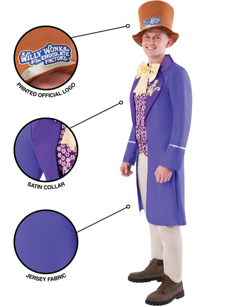 Adult Willy Wonka & the Chocolate Factory Costume