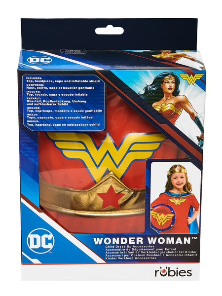 Child's Wonder Woman Dress Up Gift Set