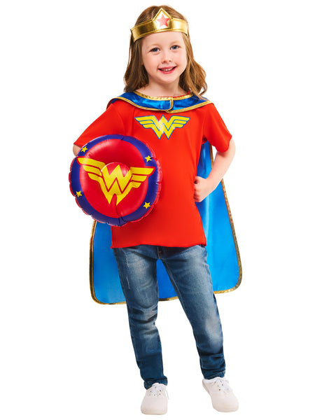 Child's Wonder Woman Dress Up Gift Set