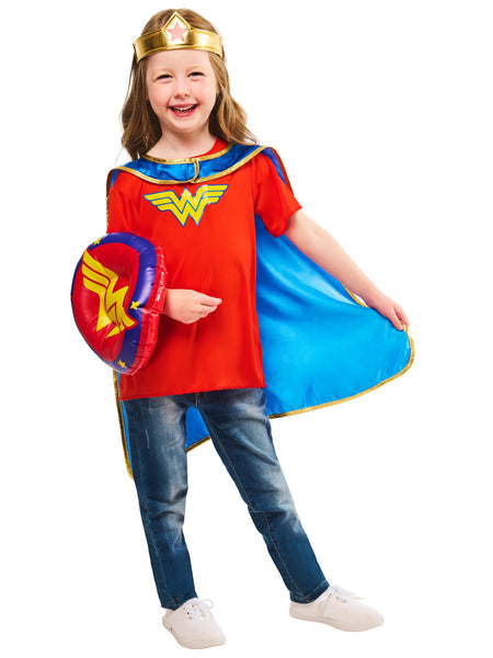 Child's Wonder Woman Dress Up Gift Set