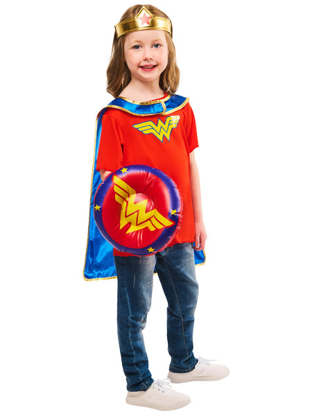 Child's Wonder Woman Dress Up Gift Set