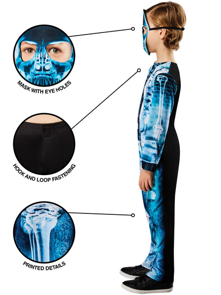 Child's X-Ray Skeleton Costume