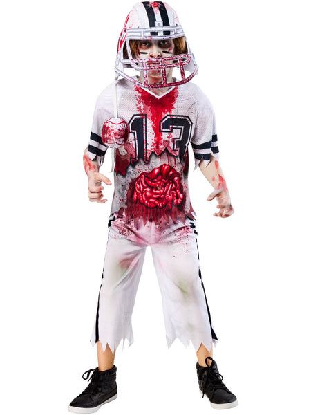 Child's Zombie American Footballer Costume