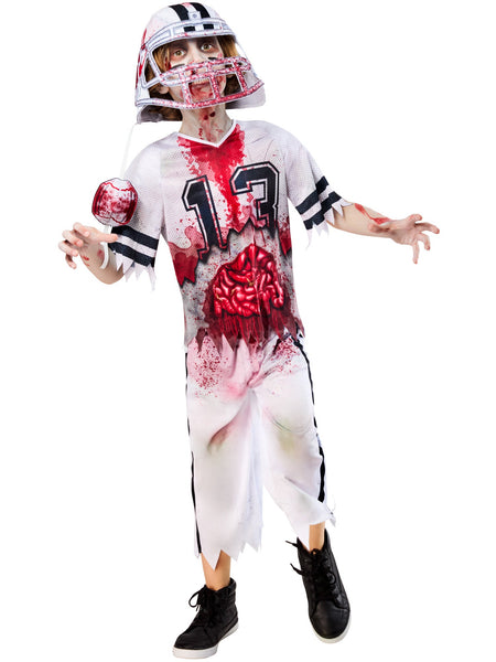 Child's Zombie American Footballer Costume