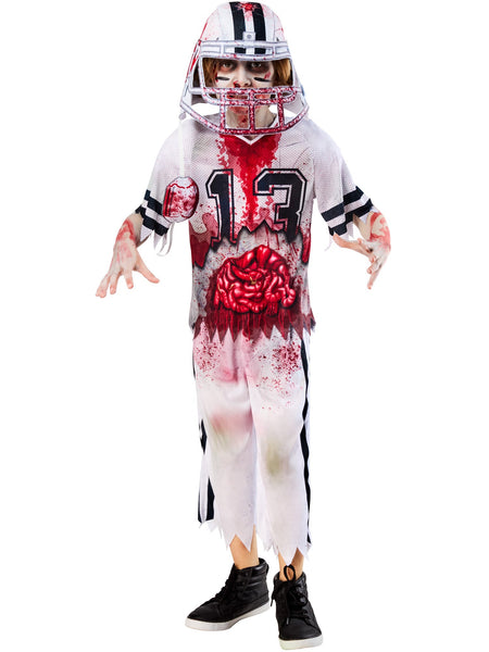 Child's Zombie American Footballer Costume