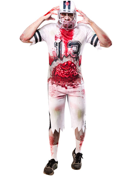 Zombie American Footballer Costume