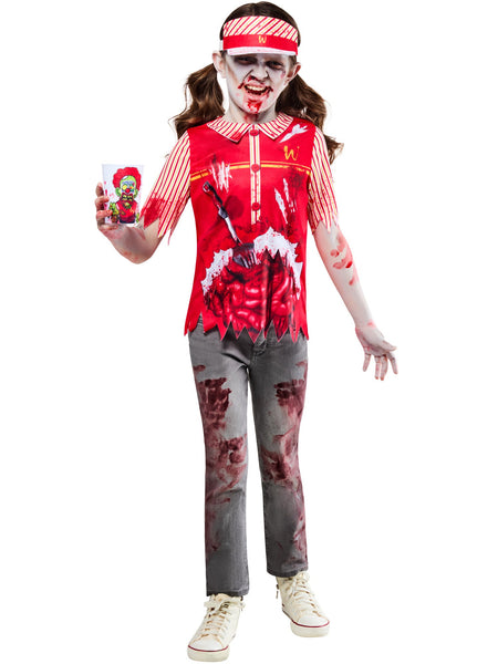Zombie Burger Worker Costume