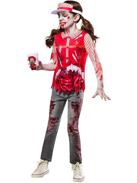 Zombie Burger Worker Costume