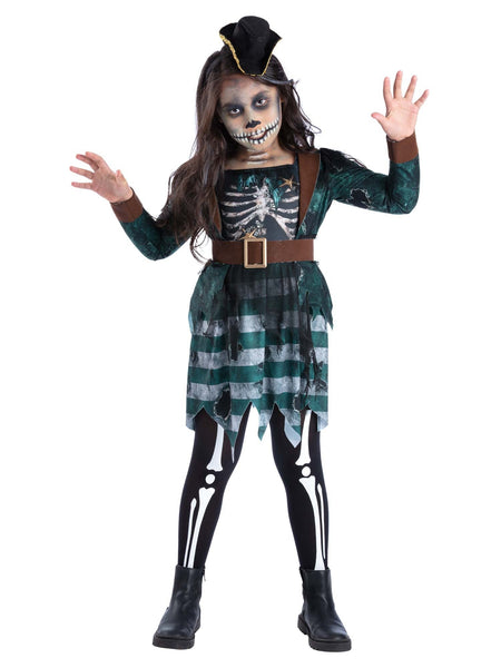 Skeleton Pirate Maiden Costume
