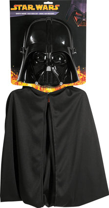 Child's Darth Vader Cape & Mask Set