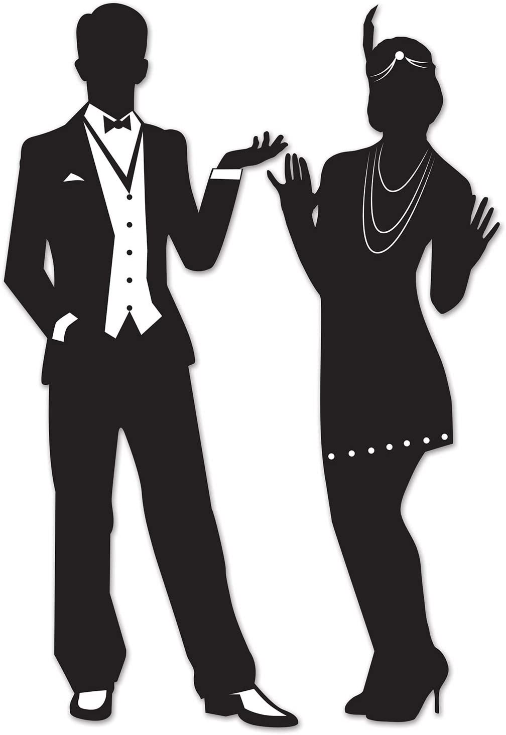 Great 20s Silhouette Cut-Outs