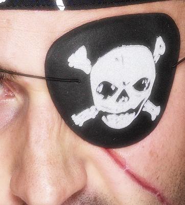 Skull Pirate Eye Patch