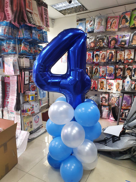 Number Balloon Column