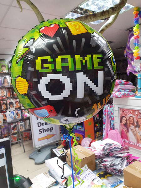18 inch Game On Foil Balloon