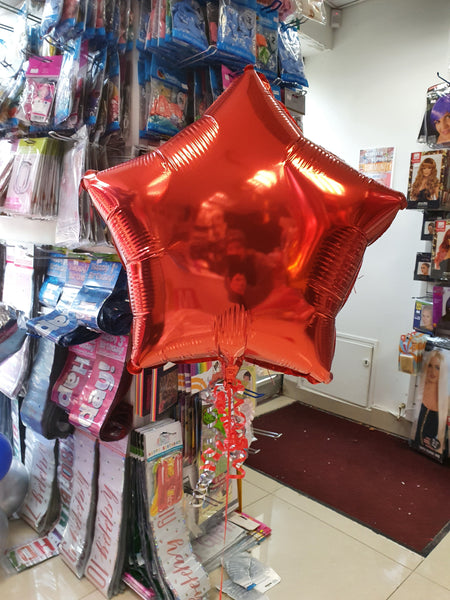 18 Inch Red Star Foil Balloon
