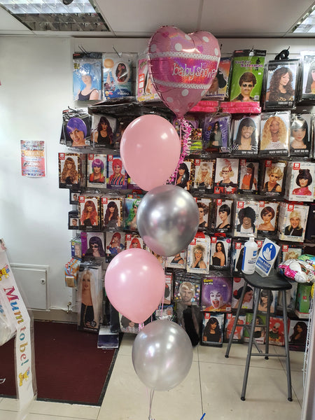 18" Pink Heart Baby Shower Foil Balloon