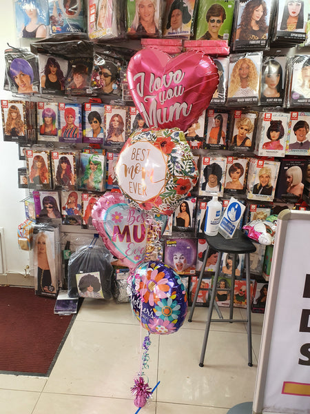 18 Inch Best Mom Terrarium Foil Balloon