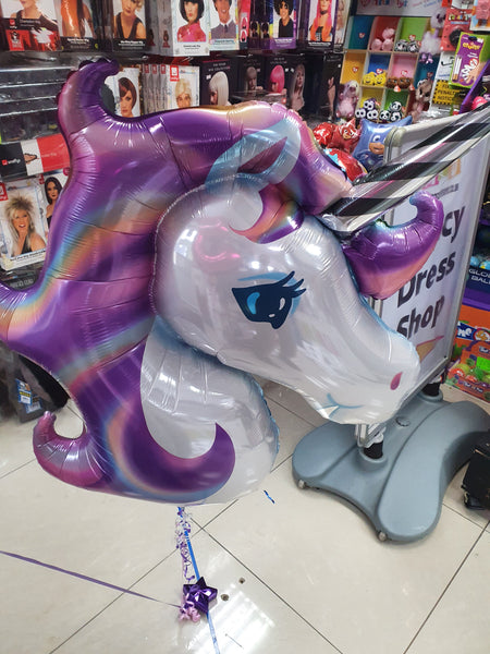 33 Inch Pastel Unicorn Supershape Foil Balloon
