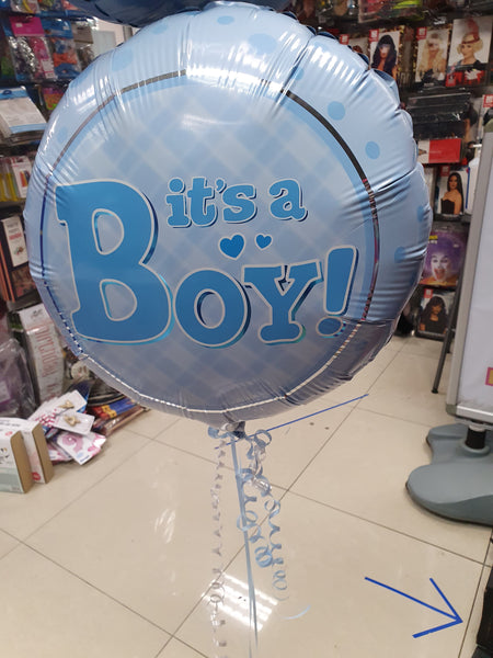 18 inch It's a Boy Foil Balloon