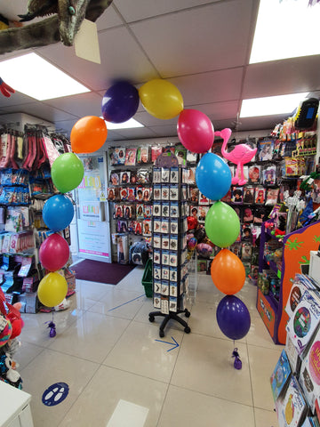 Simple Link Helium Balloon Arch