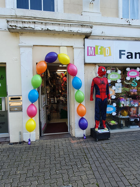 Simple Link Helium Balloon Arch