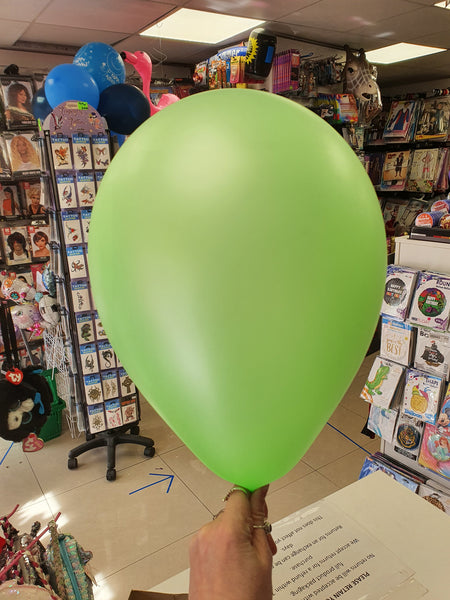 Neon Green Latex Balloons