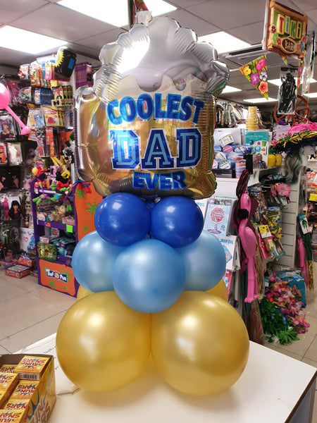 18 Inch Coolest Dad Beer Foil Balloon